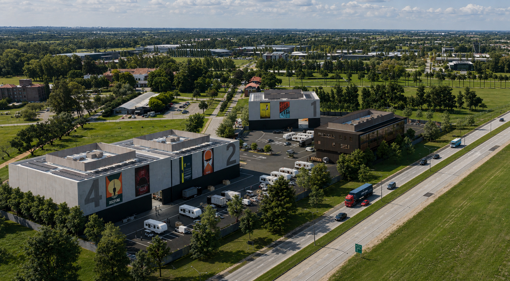 Zonamerica Industrial Park Audiovisual Studio